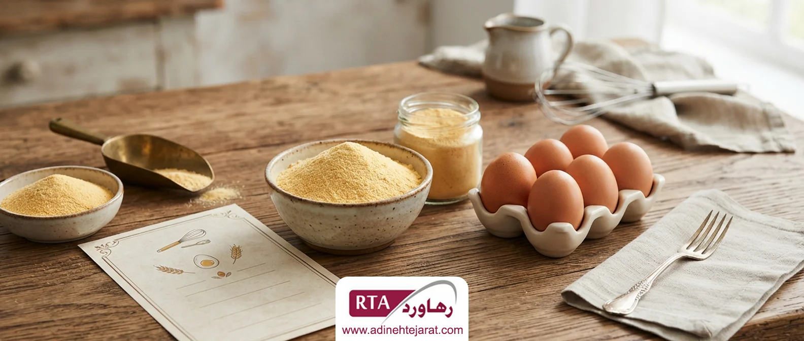 پودر تخم مرغ ویژه صنعت پخت